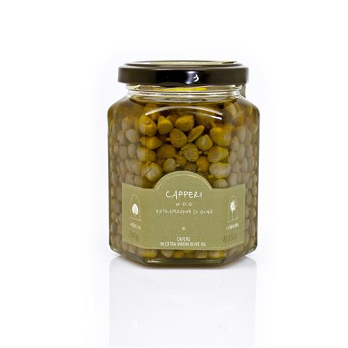 Capers EVOO glass jar 240g – Gourmet Life™