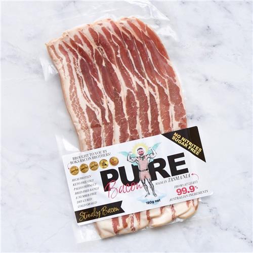 Boks Pure Streaky Bacon 180g