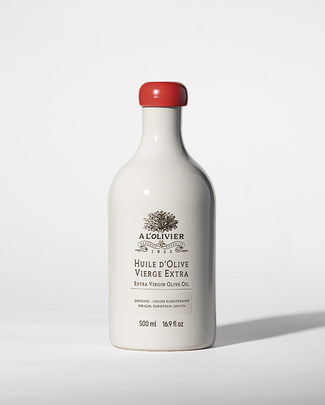 A L'Olivier Extra Virgin Olive Oil, Stoneware Bottle 500ml