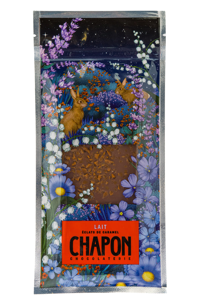 Chapon Milk Chocolate with Caramel Pieces