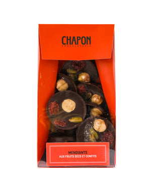 Chapon Dark Chocolate Mendiants