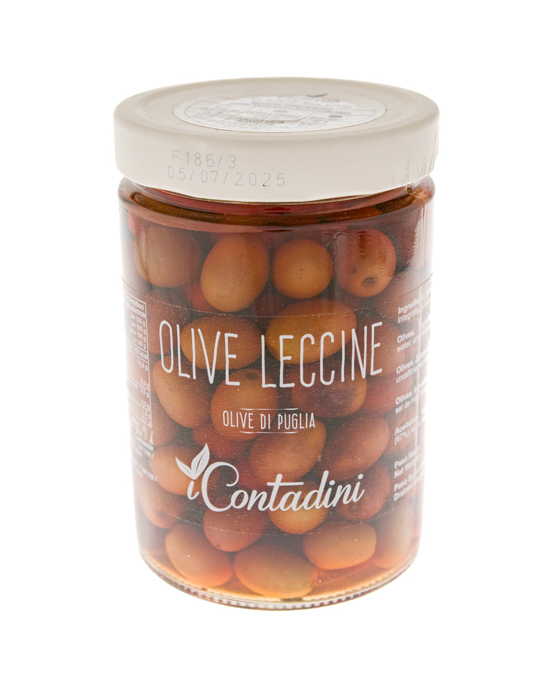 Leccine Red Olives Brine 550g