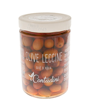 Leccine Red Olives Brine 550g