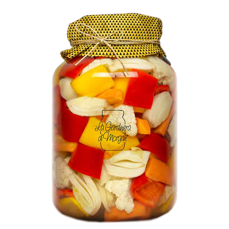 Giardiniera di Morgan Luxury Morgan Mixed Vegetable Pickles