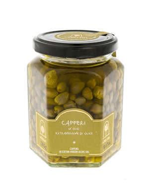 Capers EVOO glass jar 240g