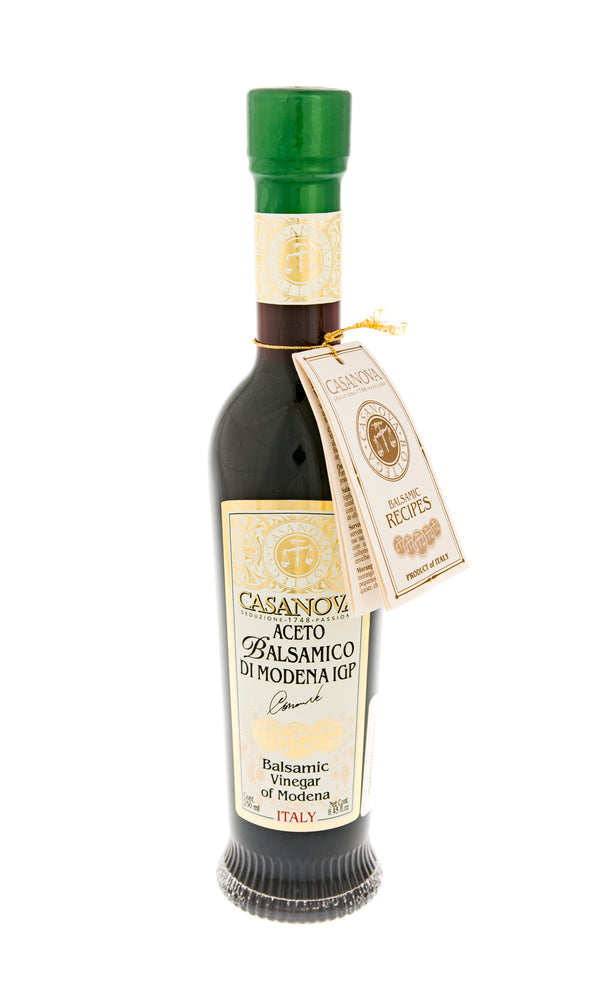 Casanova Balsamic Vinegar Vintage 3 Medals 250ml GREEN - 6 Travasi