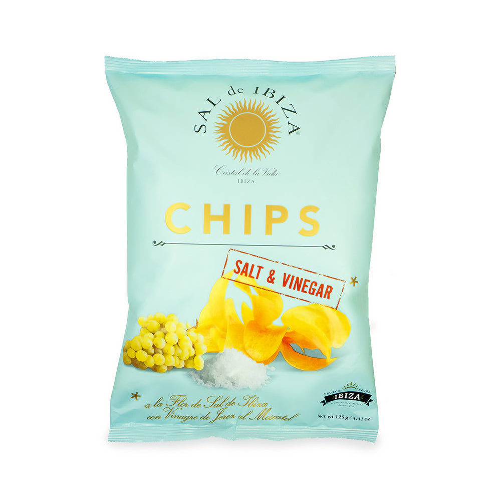 Salt & Vinegar Potato Chips – 125g