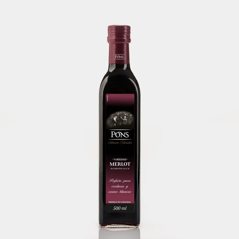 Unio Bittersweet Merlot Wine Vinegar 500ml