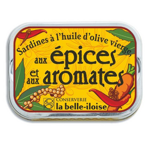 Sardines Aromates Olives 115g