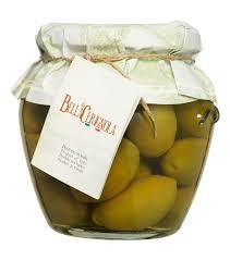 Green Olives in Jar Green Lid 300g Size GGG