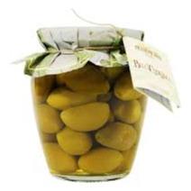 Green Olives in Jar Cru Blue Lid 170g GGG