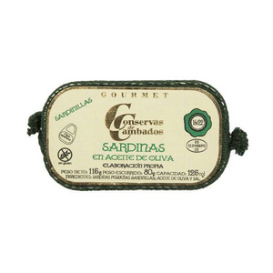 Small Sardines in Olive Oil 115g (Green Net)