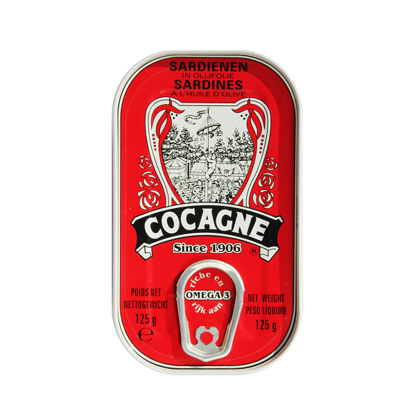 Cocagne Sardines Olv Oil 125g