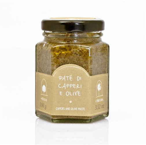 Capers olive paste glass 100g