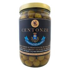 Centonze Crushed Olives in Brine 300g Jar