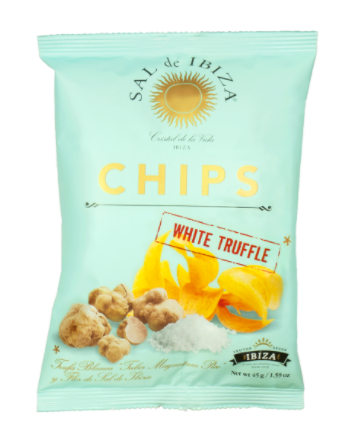 Sal de Ibiza White Truffle Chips 125g